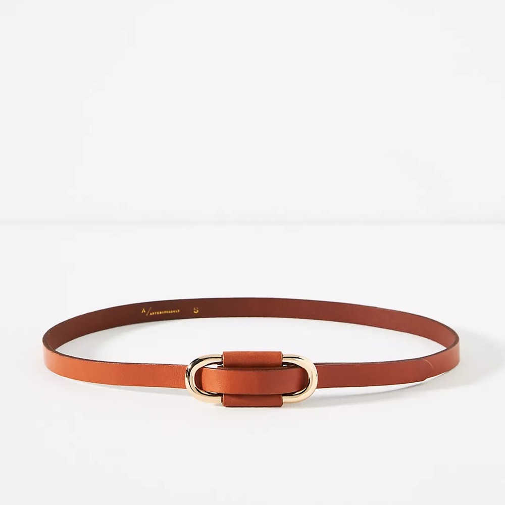 NWOT ANTHROPOLOGIE BLAKE SKINNY BELT XL